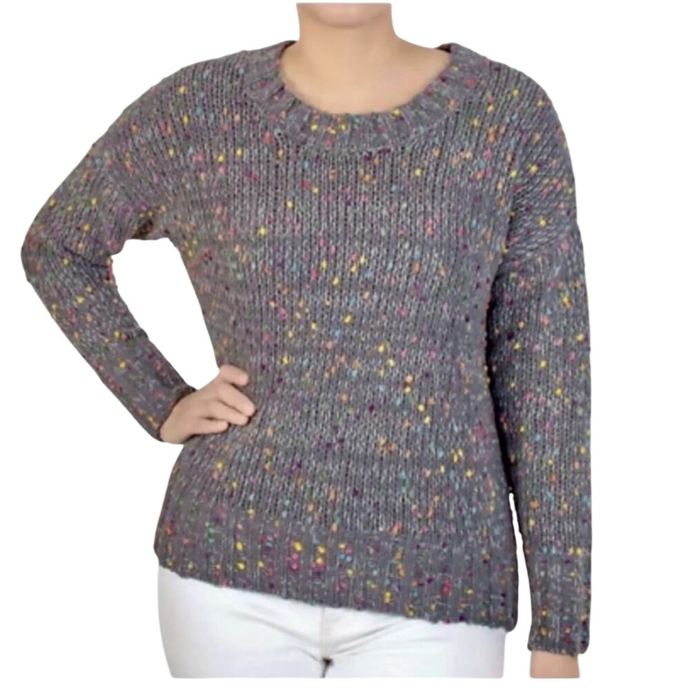 Seven7 Women's Multicolor Knit Sweater